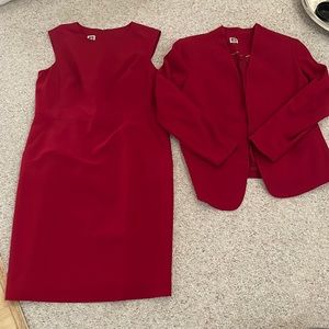 Women’s Anne Klein Dress and Jackef size 14